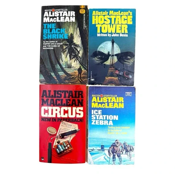 Alistair MacLean Vintage Huge Collector Lot of 28 Paperback Books